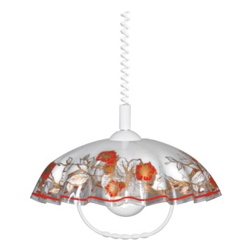 Prezent 74197 D02 - Candelabro suspenso LYRA 1xE27/60W/230V